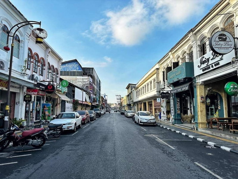 Chino Town at Yaowarat Phuket, Phuket, Thailand