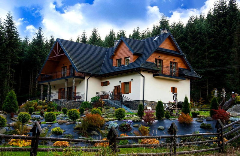 Chata "na Końcu" Świata, Słopnice, Poland