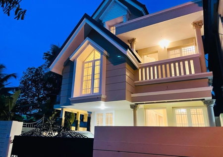 The Oval House, Kochi - Approved by Kerala Tourism - Exclusively for Families, Cochin, India