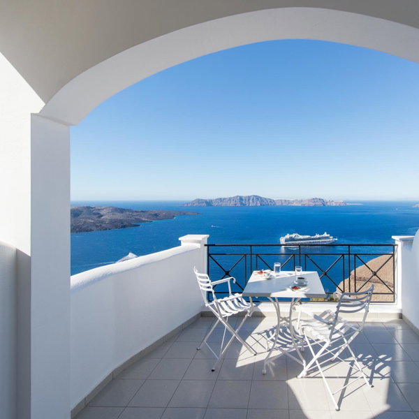 Villa Renos Hotel, Fira, Greece