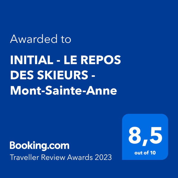 INITIAL - LE REPOS DES SKIEURS - Mont-Sainte-Anne, Saint-Férréol-les-Neiges, Canada