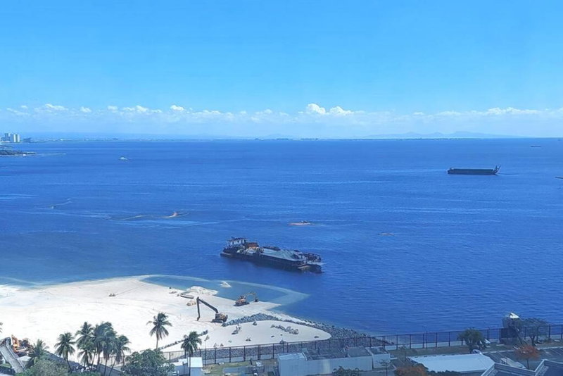 Magnificent View of Manila Bay, Roxas Blvd, US Embassy, Manila, Philippines