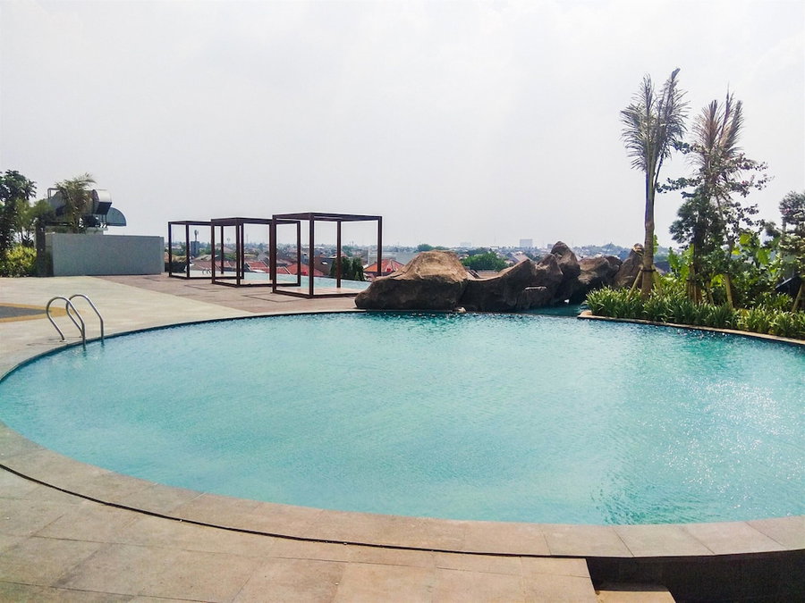 Fully Furnished With Comfy Design Studio Grand Kamala Lagoon Apartment, Bekasi, Indonesia