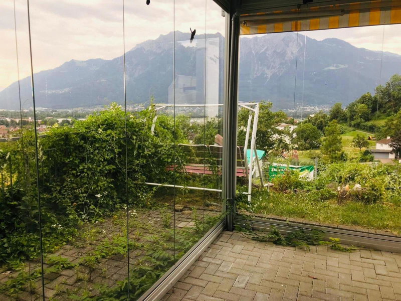 Alpen Panorama view Luxury House with green Garden, Buchs, Switzerland