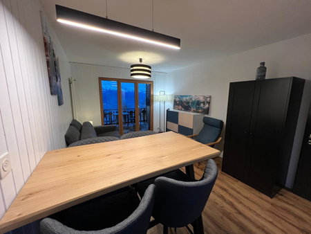 Cosy studio for 4 near ski lift, MELEZES K22, Veysonnaz, Switzerland
