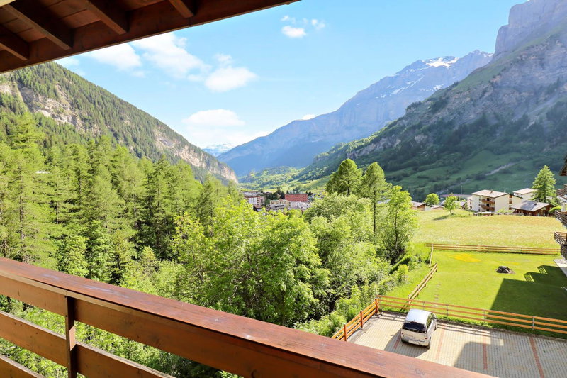 Nouveau studio avec vue imprenable sur la vallée, Leukerbad, Switzerland