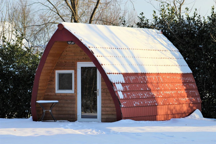 Luxe Eco Pod op Camping de Stal, Drijber, The Netherlands