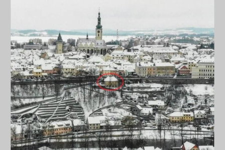 Pod Parkany studio with view, Tábor, Czechia