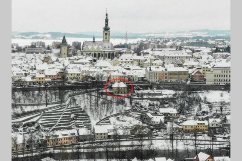Pod Parkany studio with view, Tábor, Czechia