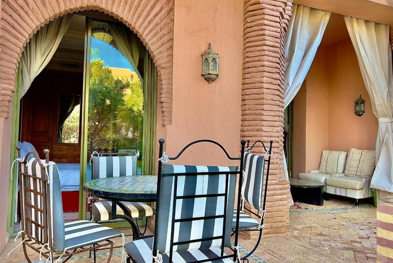 Palmeraie vue piscine 3 exclusivement aux familles, Marrakech, Morocco