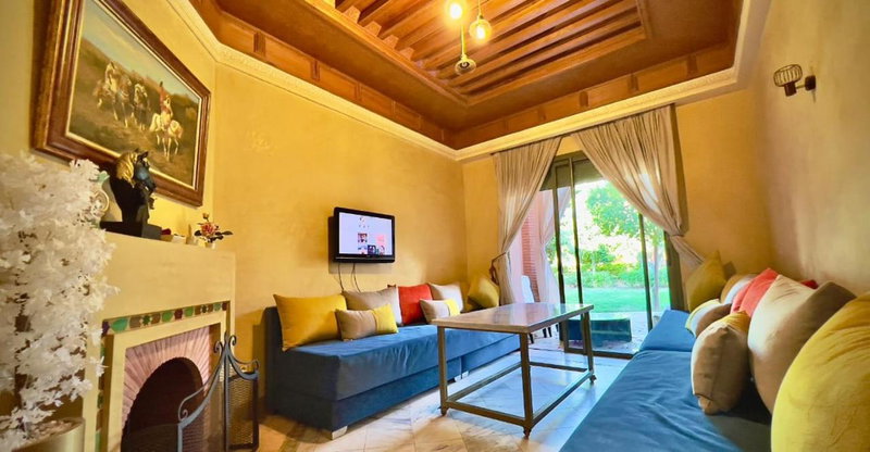 Palmeraie vue piscine 3 exclusivement aux familles, Marrakech, Morocco