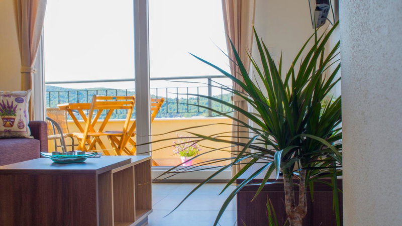Apartment Sandra (2+2) with a breathtaking view, Vis, Croatia