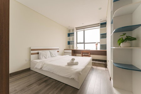 Hi-Home Suites - City view in HongKong Tower, Hanoi, Vietnam
