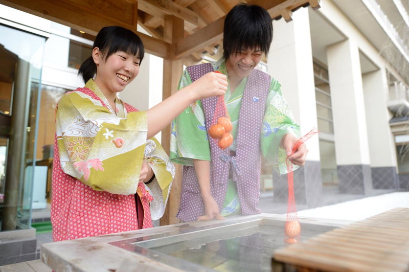 Iizaka Onsen Surikamitei Ohtori, Fukushima, Japan