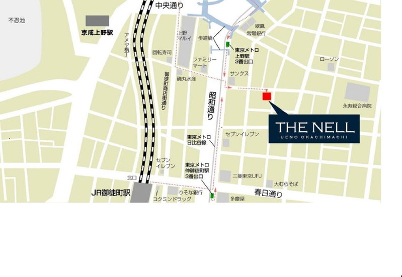 The Nell Ueno Okachimachi, Tokyo, Japan