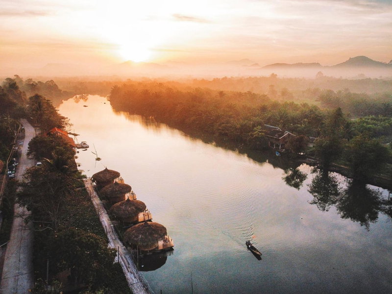 Jantara Resort and Restaurant, Suratthani, Thailand