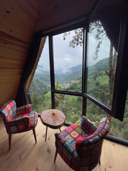 Ekakta bungalov, Çamlıhemşin, Turkey