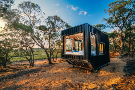 CABN Off Grid Cabins Barossa, Seppeltsfield, Australia