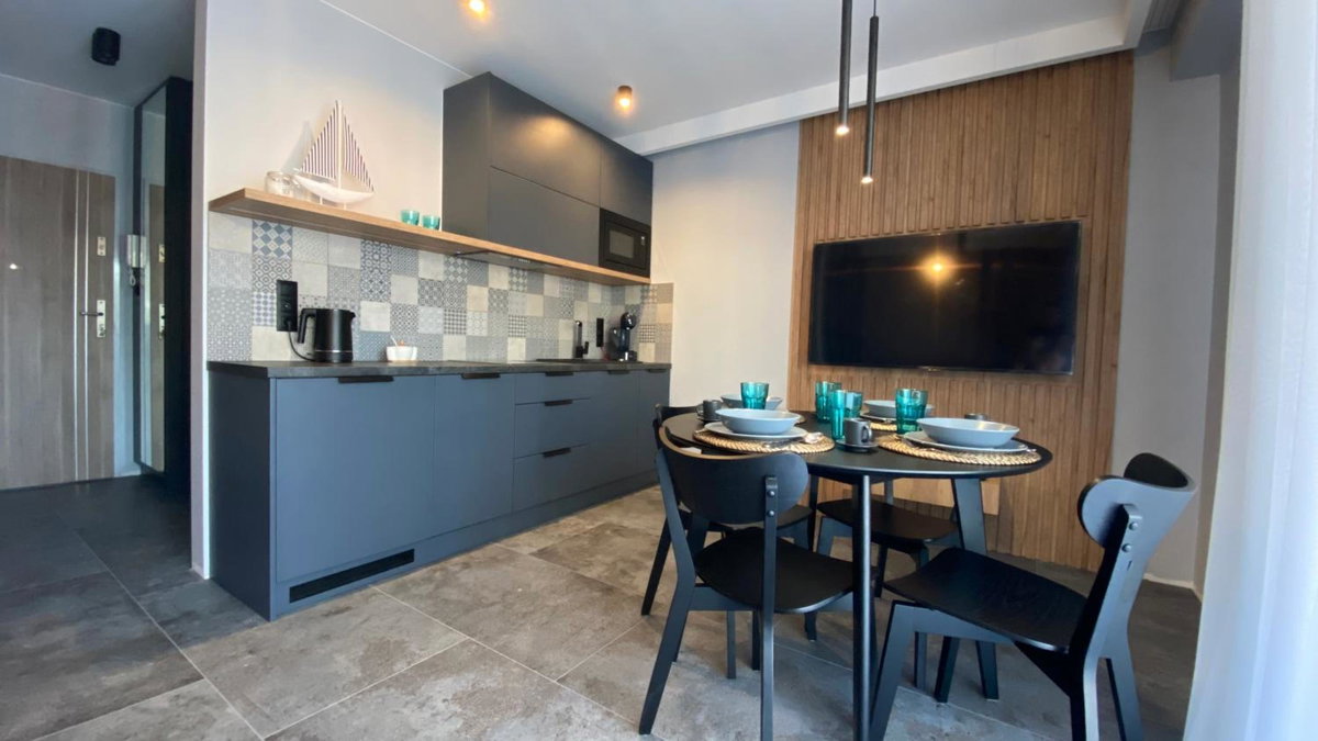 Apartament MAGMA z basenem Morska Klifowa Rewal, Poland