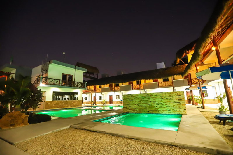 Hotel Pejelagarto, Bacalar, Mexico