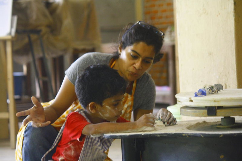 Clayfingers Art Cottage, Trichūr, India