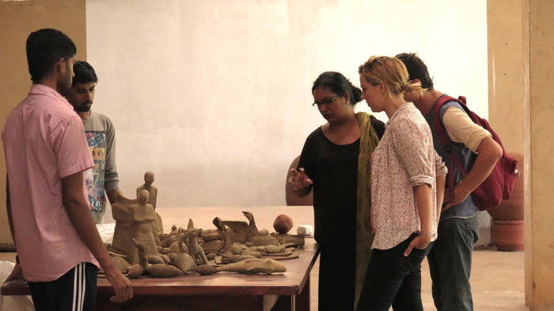 Clayfingers Art Cottage, Trichūr, India