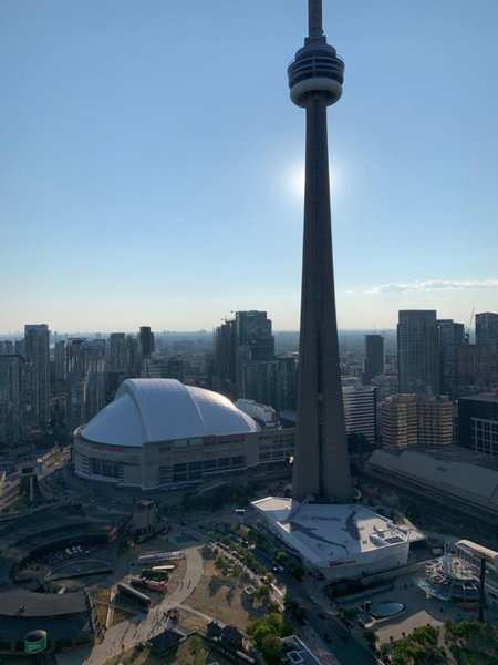 Magnificient View next CN Tower/Rogers/Union/MTCC, Toronto, Canada