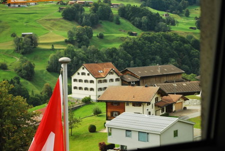 Romantic Room with private bathroom, Saas, Switzerland