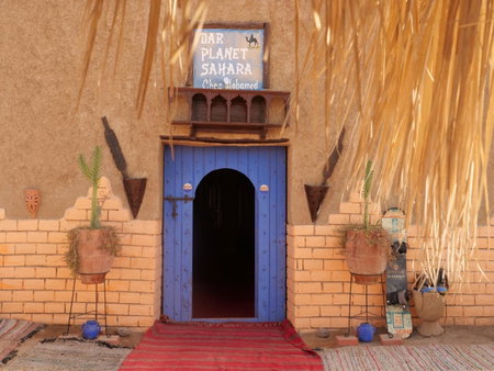 kasbah planet sahara, Merzouga, Morocco
