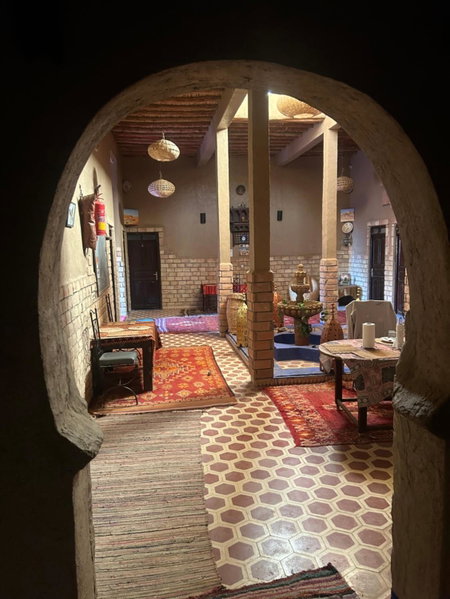 kasbah planet sahara, Merzouga, Morocco