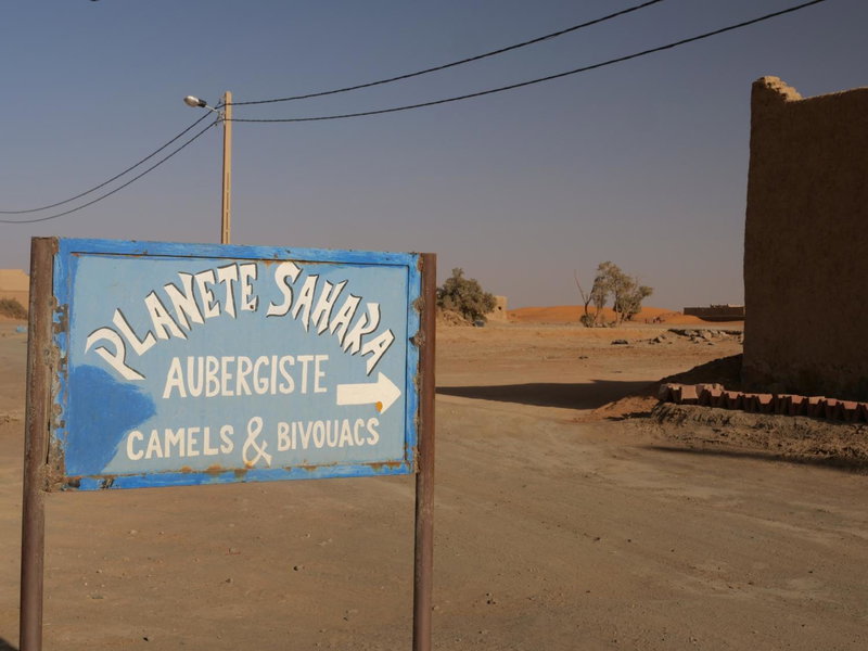 kasbah planet sahara, Merzouga, Morocco