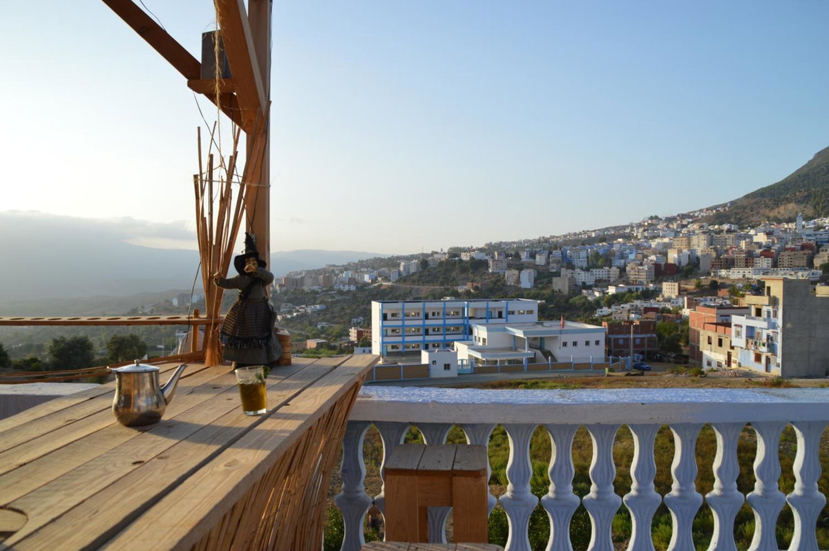 AliBaba Apartment Hostel Bamboo Rooftop Room, Morocco