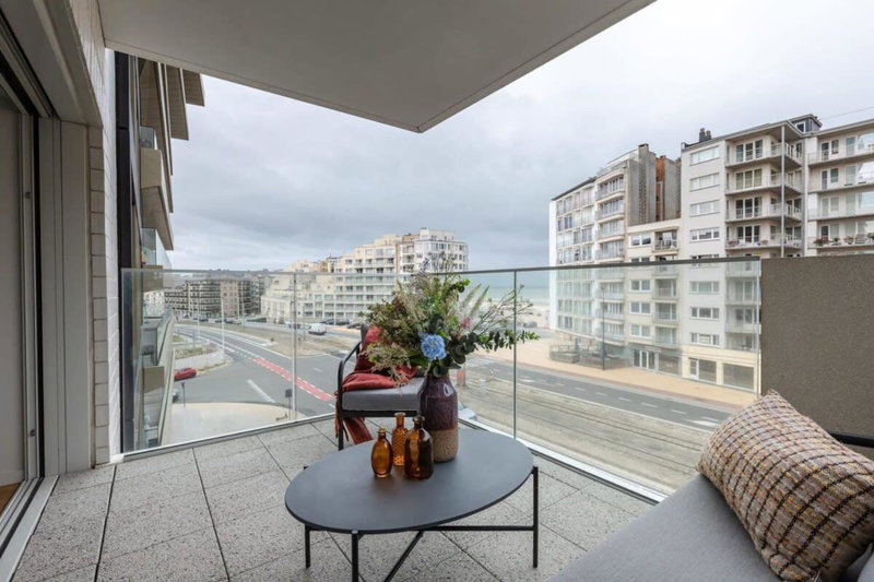 Lovely apartment with terrace and sea view, Ostend, Belgium