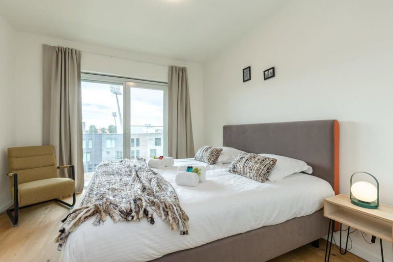 Lovely apartment with terrace and sea view, Ostend, Belgium