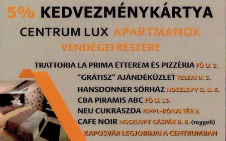 Centrum Lux Apartman, Kaposvár, Hungary