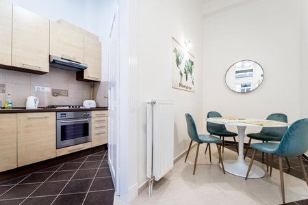 BpR Turquoise Simplicity Apartment, Budapest, Hungary