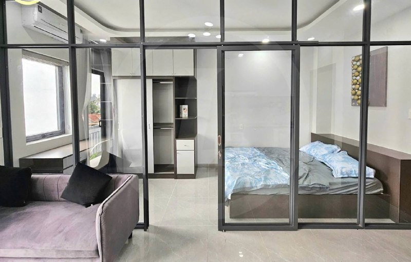 Apartment for rent in Ho Chi Minh City, Vietnam · District 2 - Thao Dien / An Phu · 1 room, 1 bath
