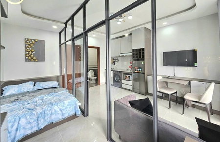 Apartment for rent in Ho Chi Minh City, Vietnam · District 2 - Thao Dien / An Phu · 1 room, 1 bath