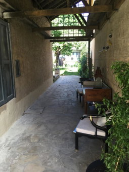 Un jardin en ville, Sarlat-la-Canéda, France