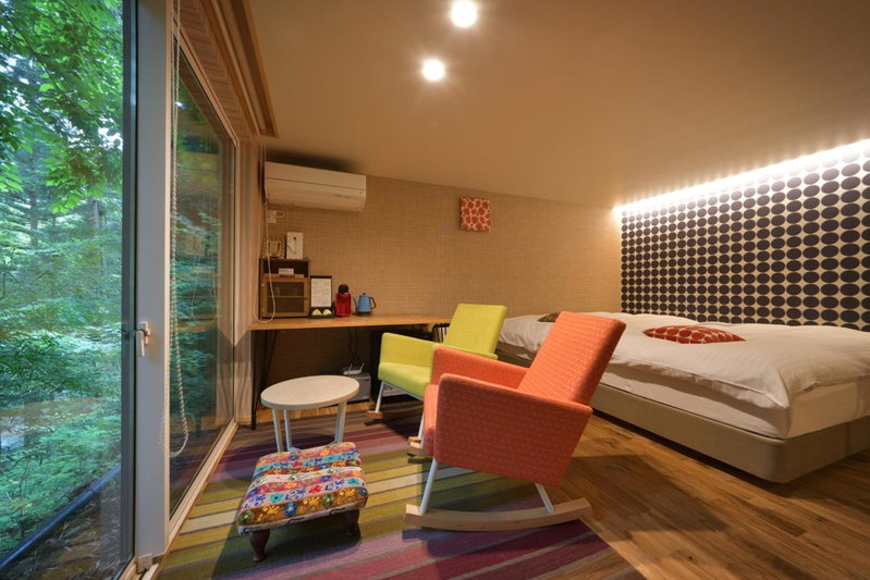 Onsen Glamping ShimaBlue, Nakanojo, Japan