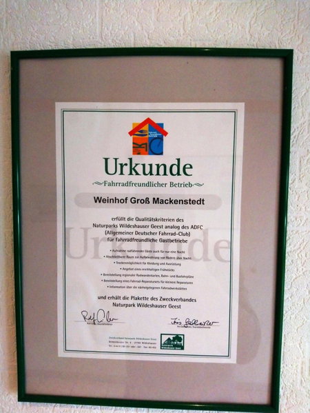 Hotel Weinhof Groß Mackenstedt, Stuhr, Germany