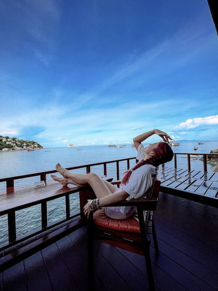 Taa Toh Sea View Resort, Koh Tao, Thailand