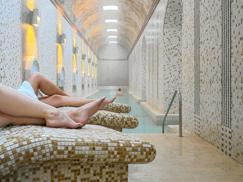 Hotel Parque Balneario Termas Pallares, Alhama de Aragón, Spain