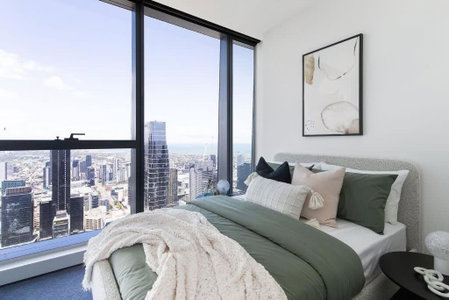 A 2BR Apt with Amazing City Views, FREE Parking, Melbourne, Australia