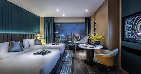 Elegant Hotel Guangzhou Zhujiang New Town Canton Tower, Guangzhou, China