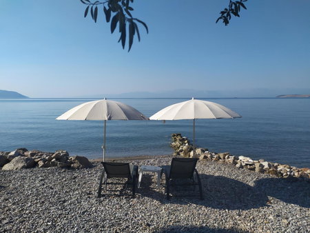 Kalafatis beach home, Itea, Greece