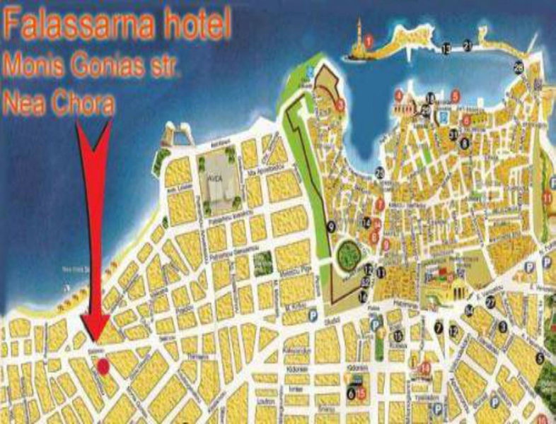 Falassarna Hotel, Chania Town, Greece