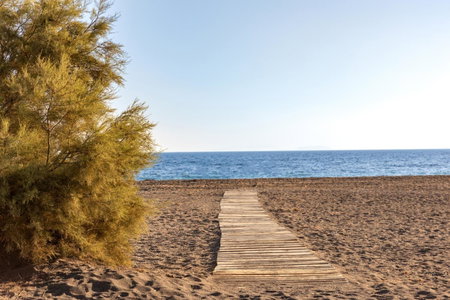 Scorpios Beach Santorini, Monolithos, Greece