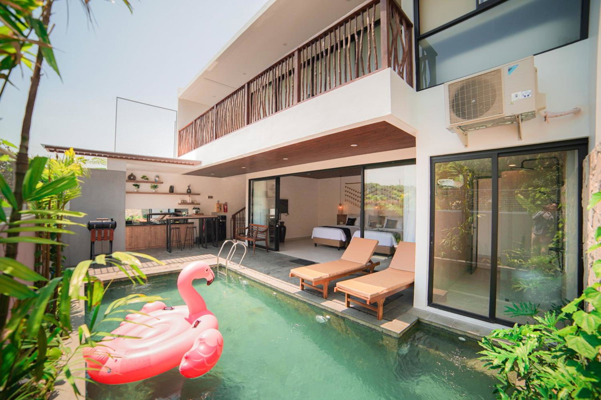Ubu Villa Amarta in Yogyakarta, Indonesia