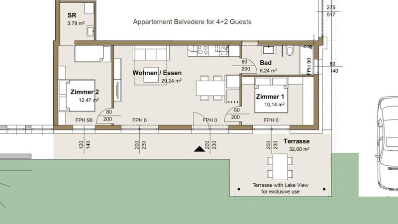 Appartement Belvedere, Keutschach am See, Austria